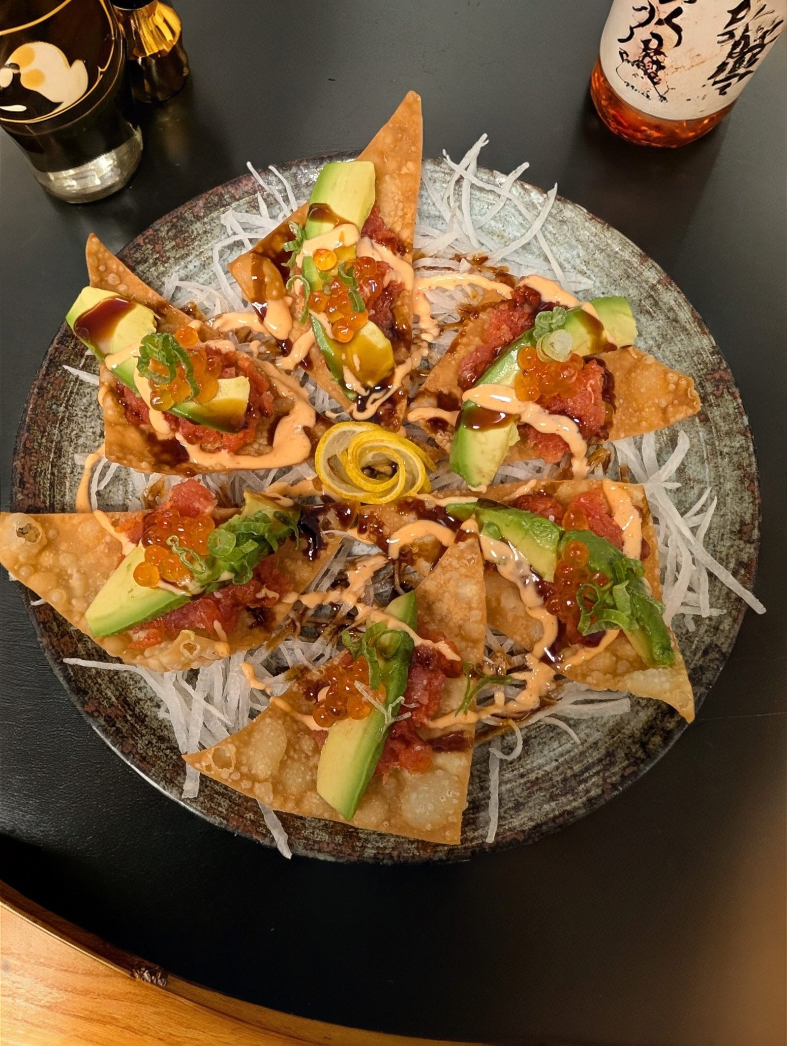 Wonton Nachos
